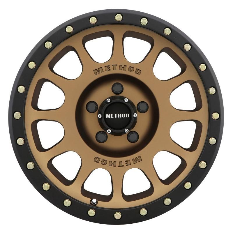 Method MR305 NV 17x8.5 0mm Offset 5x150 116.5mm CB Method Bronze/Black Street Loc Wheel - SMINKpower Performance Parts MRWMR30578558900 Method Wheels