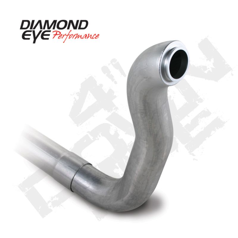 Diamond Eye DWNP 4in AL: 89-93 5.9L DODGE MACHINED EF-Downpipes-Diamond Eye Performance-DEP220099-SMINKpower Performance Parts