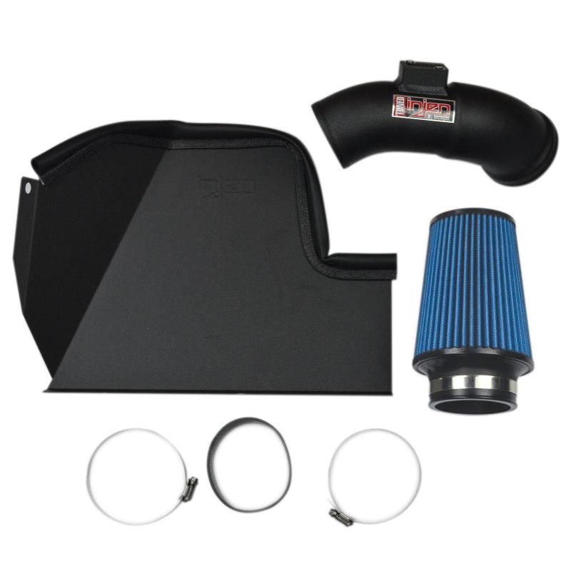 Injen 16-19 BMW 340i/340i GT 3.0L Turbo Wrinkle Black Cold Air Intake - SMINKpower Performance Parts INJSP1129WB Injen