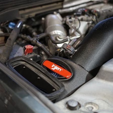 Injen 17-19 Chevy Silverado 2500/3500 Duramax L5P 6.6L Evolution Cold Air Intake (Oiled Filter) - SMINKpower Performance Parts INJEVO7007C Injen