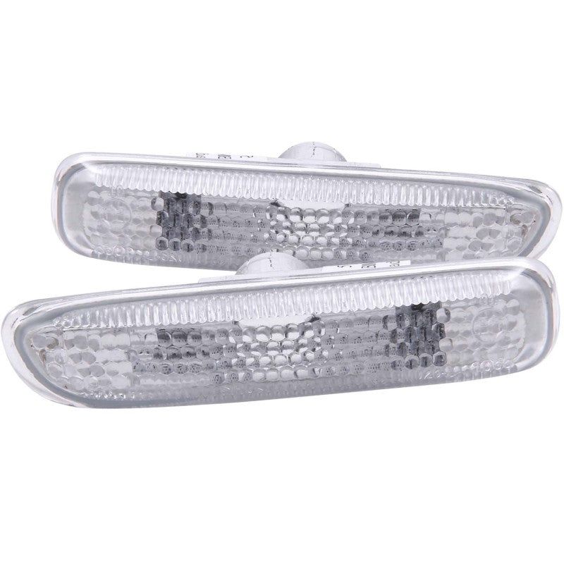 ANZO 1999-2001 BMW 3 Series Side Marker Lights Clear-Lights Corner-ANZO-ANZ511024-SMINKpower Performance Parts