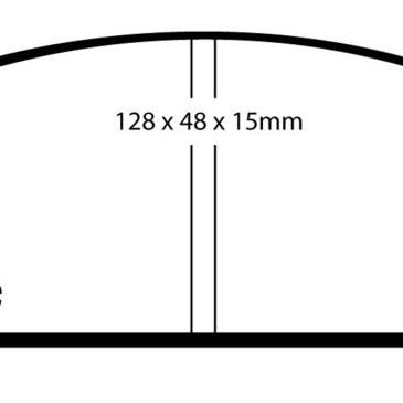 EBC 93-95 Honda Civic Coupe 1.5 DX Redstuff Front Brake Pads-Brake Pads - Performance-EBC-EBCDP3911C-SMINKpower Performance Parts