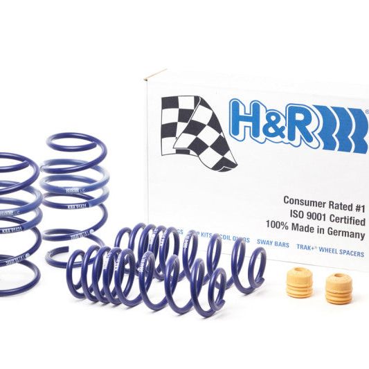 H&R 15-16 Volkswagen Golf TDI MK7 Sport Spring (Torsion Beam Axle Rear Susp. Only)-Lowering Springs-H&R-HRS54786-2-SMINKpower Performance Parts