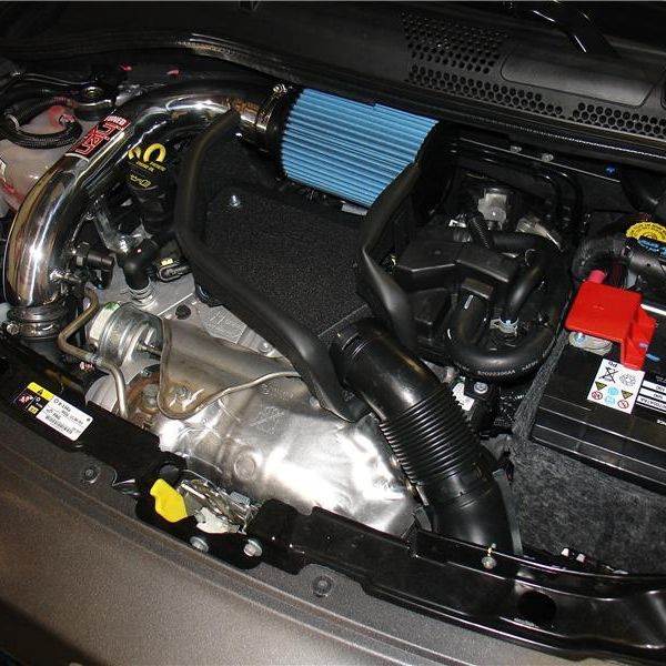 Injen 12-13 Fiat 500 Abarth 1.4L(t) Black Short Ram Intake w/ MR Tech & Heat Shield - SMINKpower Performance Parts INJSP5021BLK Injen