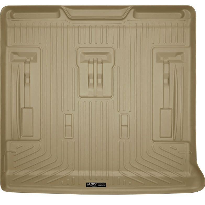 Husky Liners 07-13 GM Escalade/Suburban/Yukon WeatherBeater Tan Rear Cargo Liners-Floor Mats - Rubber-Husky Liners-HSL28253-SMINKpower Performance Parts