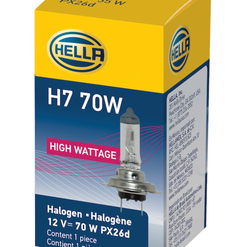 Hella Bulb H7 12V 70W PX26d T4.625 - SMINKpower Performance Parts HELLAH7 70W Hella