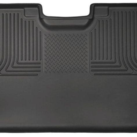 Husky Liners 15-23 Ford F-150 SuperCrew Cab WeatherBeater Black 2nd Seat Floor Liner-Floor Mats - Rubber-Husky Liners-HSL19371-SMINKpower Performance Parts