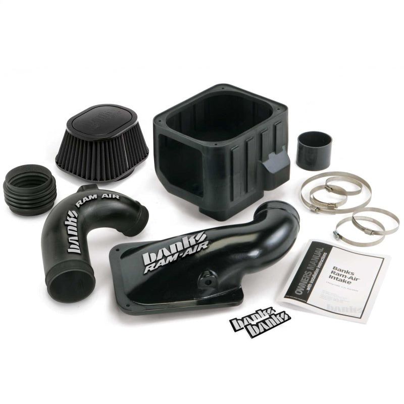 Banks Power 04-05 Chevy 6.6L LLY Ram-Air Intake System - Dry Filter-Short Ram Air Intakes-Banks Power-GBE42135-D-SMINKpower Performance Parts