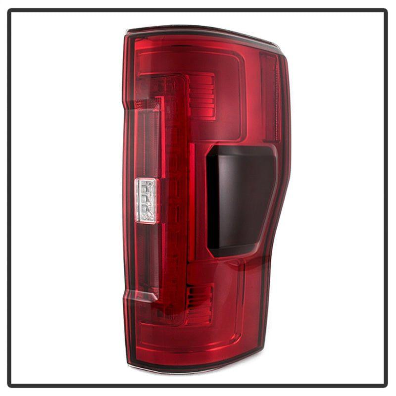 Spyder 17-18 Ford F-250 SD (w/Blind Spot Sensor) LED Tail Lights - Red Clr (ALT-YD-FS17BS-LED-RC)-Tail Lights-SPYDER-SPY5085634-SMINKpower Performance Parts