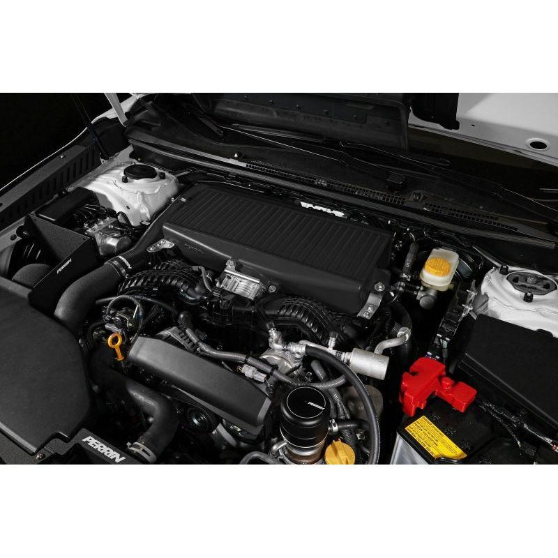 Perrin 22-23 Subaru WRX Top Mount Intercooler (TMIC) - Black - SMINKpower Performance Parts PERPSP-ITR-330BK Perrin Performance