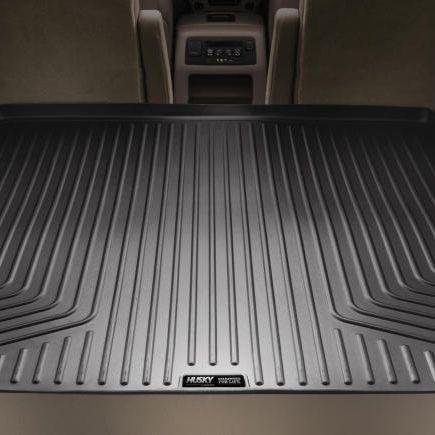 Husky Liners 10-12 Toyota 4Runner WeatherBeater Black Rear Cargo Liner (Folded 3rd Row)-Floor Mats - Rubber-Husky Liners-HSL25741-SMINKpower Performance Parts