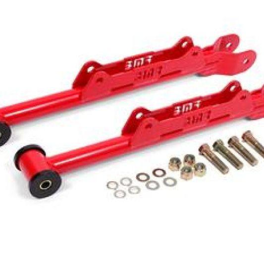 BMR 2010-2015 Chevrolet Camaro Rear DOM Lower Control Arms - Red-Control Arms-BMR Suspension-BMRLCA355R-SMINKpower Performance Parts