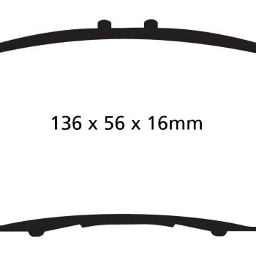 EBC 10+ Honda CR-Z 1.5 Hybrid Greenstuff Front Brake Pads-Brake Pads - Performance-EBC-EBCDP22041-SMINKpower Performance Parts