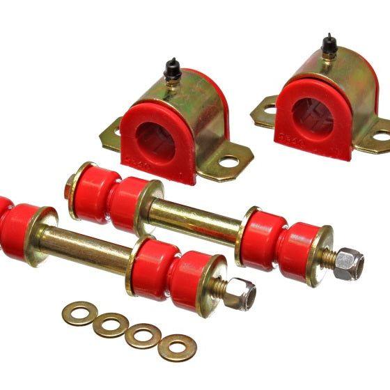 Energy Suspension 95-00 Toyota Pickup 2WD (Exc T-100/Tundra) Red 25mm Front Sway Bar Bushing Set-Bushing Kits-Energy Suspension-ENG8.5123R-SMINKpower Performance Parts