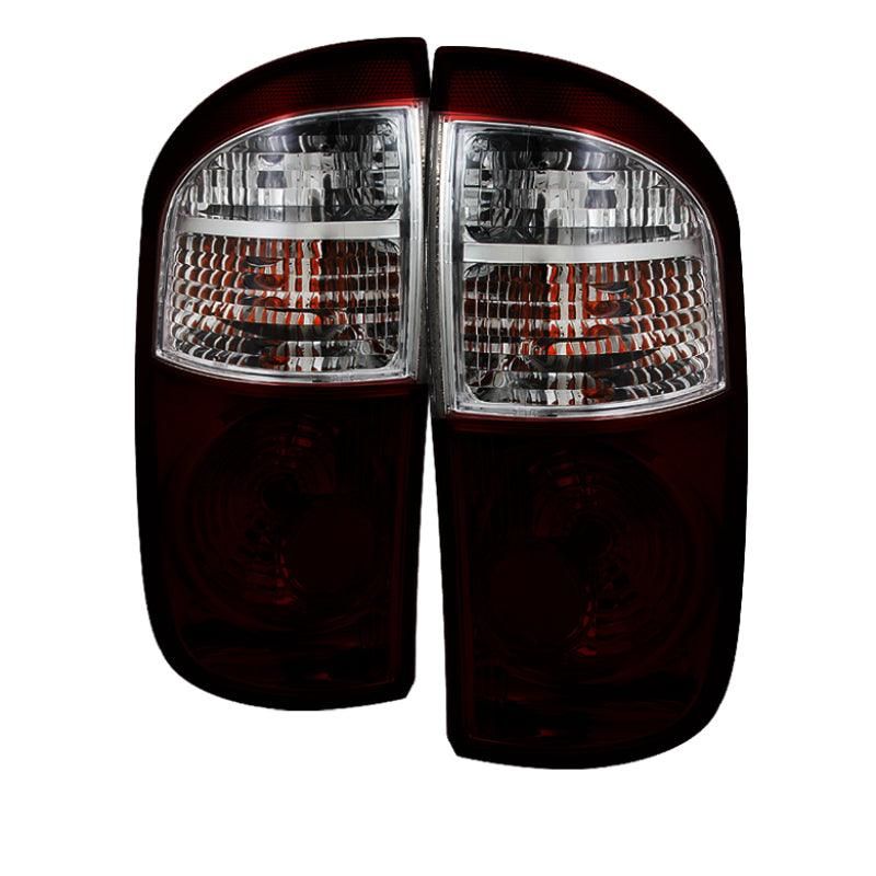 Xtune Toyota Tundra Double Cab 04-06 OEM Style Tail Lights Red Smoked ALT-JH-TTU04-OE-RSM - xtune-toyota-tundra-double-cab-04-06-oem-style-tail-lights-red-smoked-alt-jh-ttu04-oe-rsm