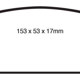 EBC 08-10 Pontiac G8 3.6 Redstuff Front Brake Pads-Brake Pads - Performance-EBC-EBCDP31833C-SMINKpower Performance Parts