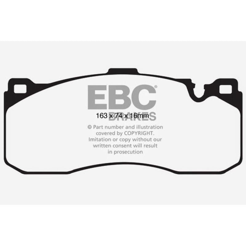 EBC 08-10 BMW 135 3.0 Twin Turbo Redstuff Front Brake Pads-Brake Pads - Performance-EBC-EBCDP31995C-SMINKpower Performance Parts