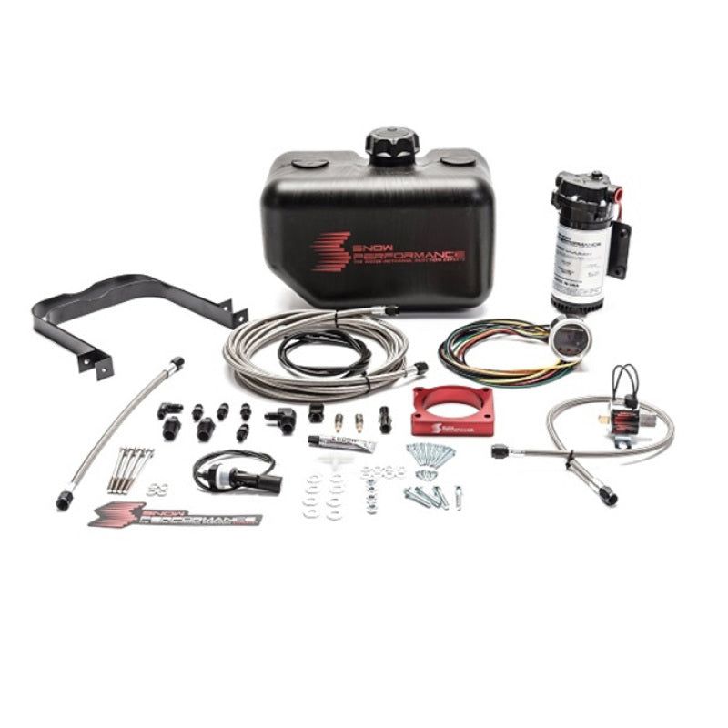 Snow Performance 11-17 F-150 Stg 2 Boost Cooler Water Injection Kit w/SS Brd Line & 4AN Fittings-Water Meth Kits-Snow Performance-SNOSNO-2133-BRD-SMINKpower Performance Parts