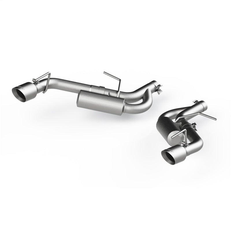 MBRP 16-19 Chevrolet Camaro 2.5in Aluminum Non NPP Axle Back Exhaust System - 4in Dual Wall Tips-Axle Back-MBRP-MBRPS7038AL-SMINKpower Performance Parts
