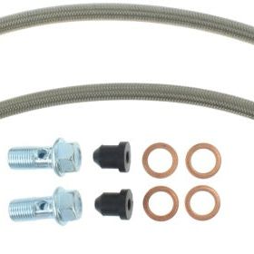 StopTech 89-98 Nissan 240SX (OE Upgrade) Stainless Steel Rear Brake Lines-Brake Line Kits-Stoptech-STO950.42507-SMINKpower Performance Parts