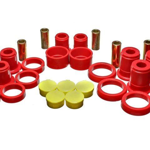 Energy Suspension 02-07 GM SUV Red Rear End Control Arm Bushing Set-Bushing Kits-Energy Suspension-ENG3.3194R-SMINKpower Performance Parts