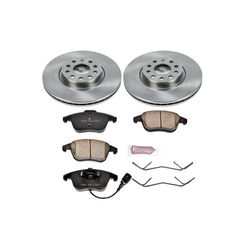 Power Stop 15-18 Audi Q3 Front Autospecialty Brake Kit - SMINKpower Performance Parts PSBKOE2963 PowerStop