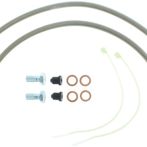 StopTech 05-10 Jeep Grand Cherokee Stainless Steel Front Brake Lines-Brake Line Kits-Stoptech-STO950.58000-SMINKpower Performance Parts