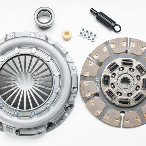 South Bend Clutch 99-03 Ford 7.3 Powerstroke ZF-6 Carbotic Friction 4 Paddle Spicer Clutch Kit - SMINKpower Performance Parts SBC1939CB South Bend Clutch