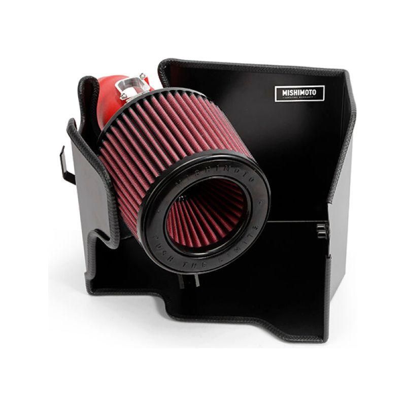 Mishimoto 14-16 Mini Cooper S 2.0L Performance Air Intake Kit - Wrinkle Red - SMINKpower Performance Parts MISMMAI-MIN-14WRD Mishimoto