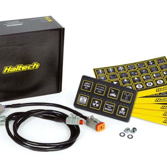 Haltech CAN Keypad 8 Button (2x4) - SMINKpower Performance Parts HALHT-011501 Haltech