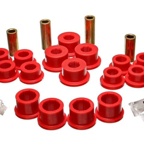 Energy Suspension 04-07 Mazda RX8 Red Rear Lateral/Trailing Arm Bushings - SMINKpower Performance Parts ENG11.3108R Energy Suspension