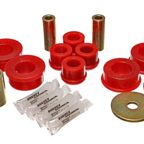 Energy Suspension 02-06 Subaru Impreza/WRX Red Front Control Arm Bushing Set-Bushing Kits-Energy Suspension-ENG19.3101R-SMINKpower Performance Parts