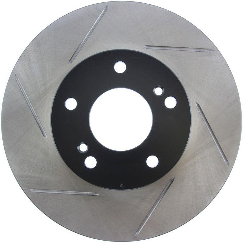 StopTech Power Slot 7/90-96 300ZX Slotted Front Right Rotor-Brake Rotors - Slotted-Stoptech-STO126.42050SR-SMINKpower Performance Parts