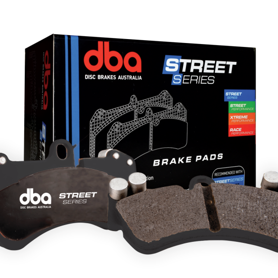 DBA 03-05 Subaru Impreza WRX Rear Street Series Brake Pads-Brake Pads - OE-DBA-DBADB1672SS-SMINKpower Performance Parts