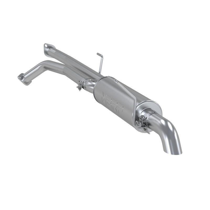 MBRP 07-08 Toyota Tundra Cat Back Turn Down Single Side Aluminized Exhaust-Catback-MBRP-MBRPS5318AL-SMINKpower Performance Parts