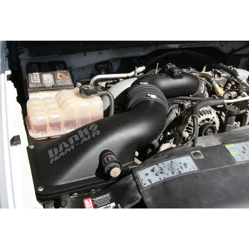 Banks Power 01-04 Chevy 6.6L LB7 Ram-Air Intake System - Dry Filter-Short Ram Air Intakes-Banks Power-GBE42132-D-SMINKpower Performance Parts