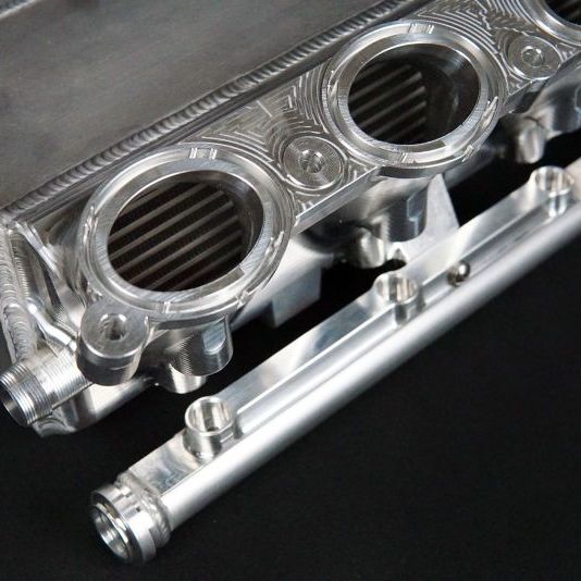 CSF Toyota A90/A91 Supra/ BMW G-Series B58 Charge-Air Cooler Manifold- Machined Billet Aluminum-Intercoolers-CSF-CSF8200-SMINKpower Performance Parts