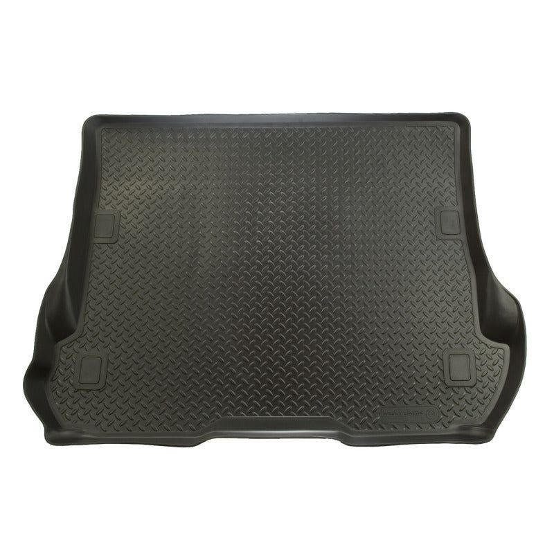 Husky Liners 08-12 Toyota Sequoia Classic Style Black Rear Cargo Liner (Behind 2nd Row)-Floor Mats - Rubber-Husky Liners-HSL25571-SMINKpower Performance Parts