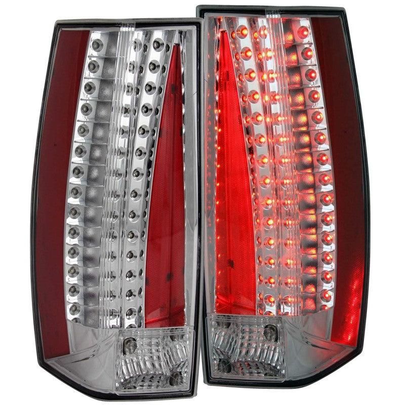 ANZO 2007-2011 Cadillac Escalade LED Taillights Chrome - SMINKpower Performance Parts ANZ321287 ANZO