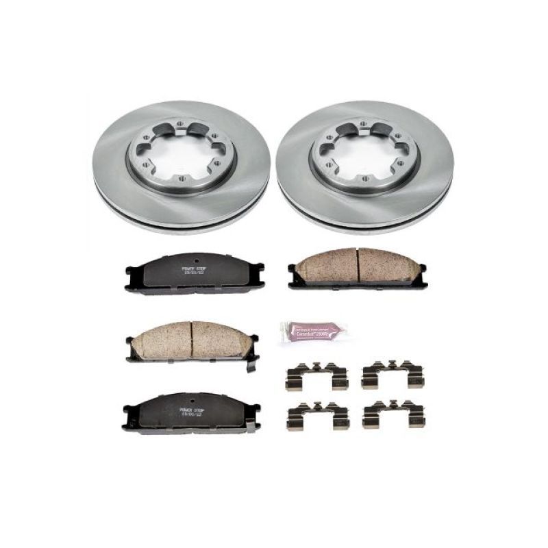 Power Stop 86-94 Nissan D21 Front Autospecialty Brake Kit - SMINKpower Performance Parts PSBKOE4837 PowerStop