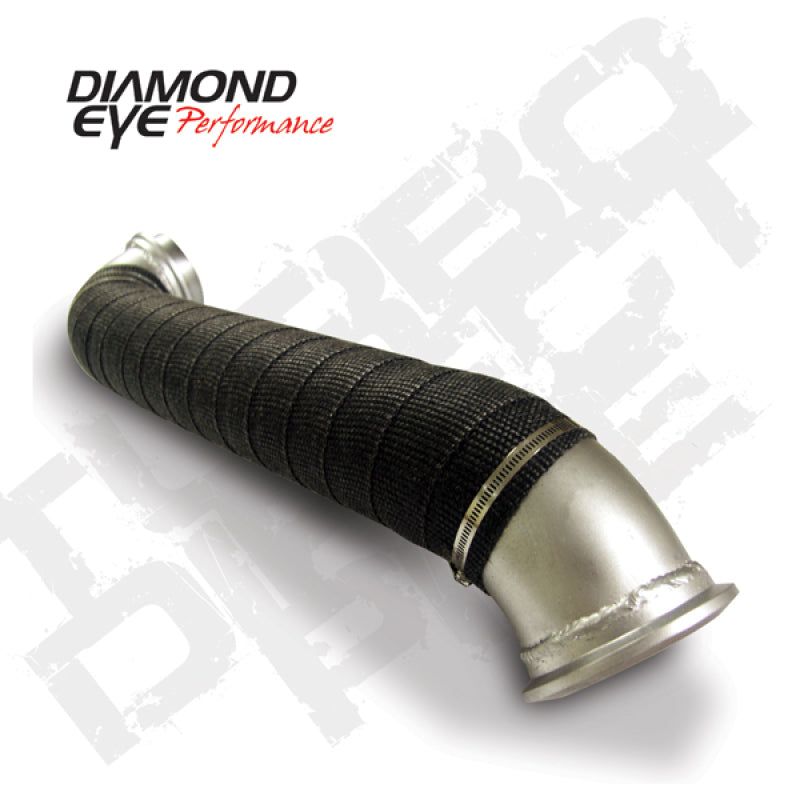Diamond Eye TURBO-DIRECT 3in AL CHEVY/GMC LLY LBZ LLM DURAMAX 04-10-Downpipes-Diamond Eye Performance-DEP321056-SMINKpower Performance Parts