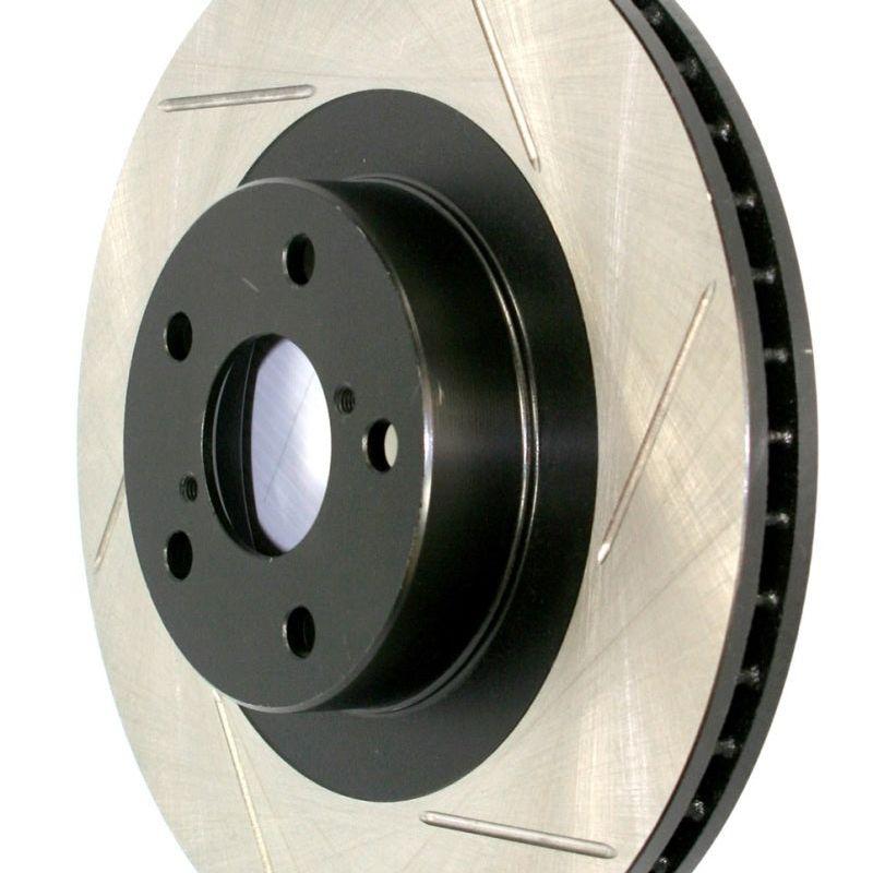 StopTech Power Slot 7/90-96 300ZX Slotted Front Left Rotor-Brake Rotors - Slotted-Stoptech-STO126.42050SL-SMINKpower Performance Parts