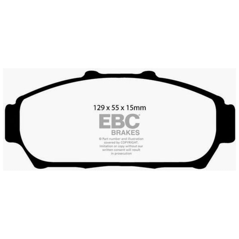 EBC 94-01 Acura Integra 1.8 Yellowstuff Front Brake Pads-Brake Pads - Performance-EBC-EBCDP41206R-SMINKpower Performance Parts