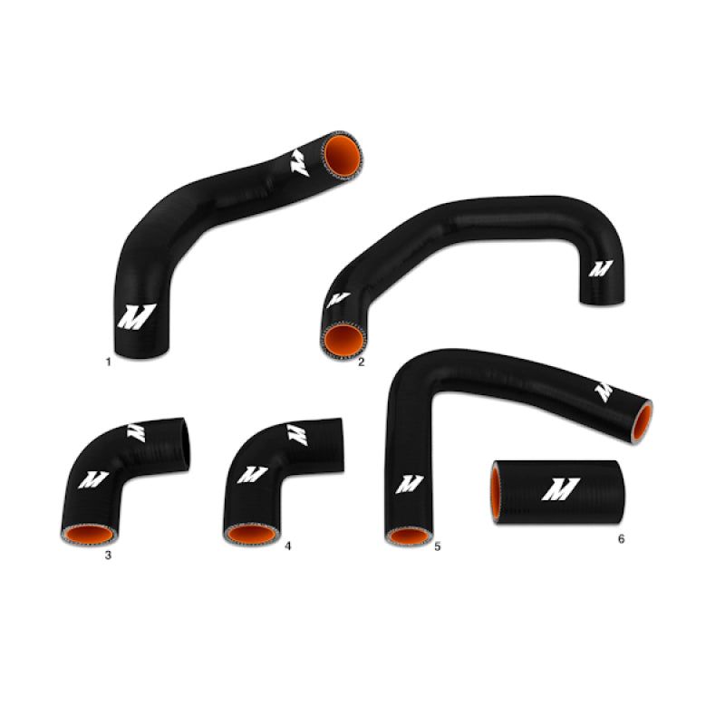 Mishimoto 90-95 Chevy Corvette ZR1 Black Silicone Hose Kit-Hoses-Mishimoto-MISMMHOSE-VET-90BK-SMINKpower Performance Parts