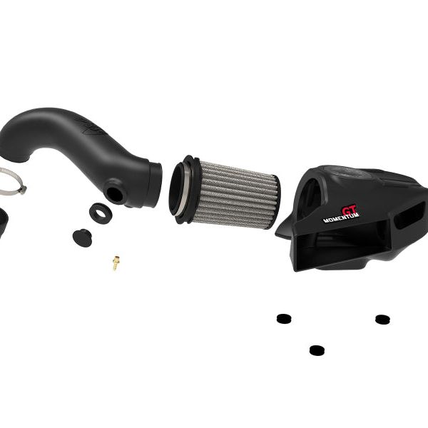 aFe Momentum GT Cold Air Intake System w/ Pro DRY S Media - 15-18 Volkswagen Golf R - SMINKpower Performance Parts AFE50-70036D aFe