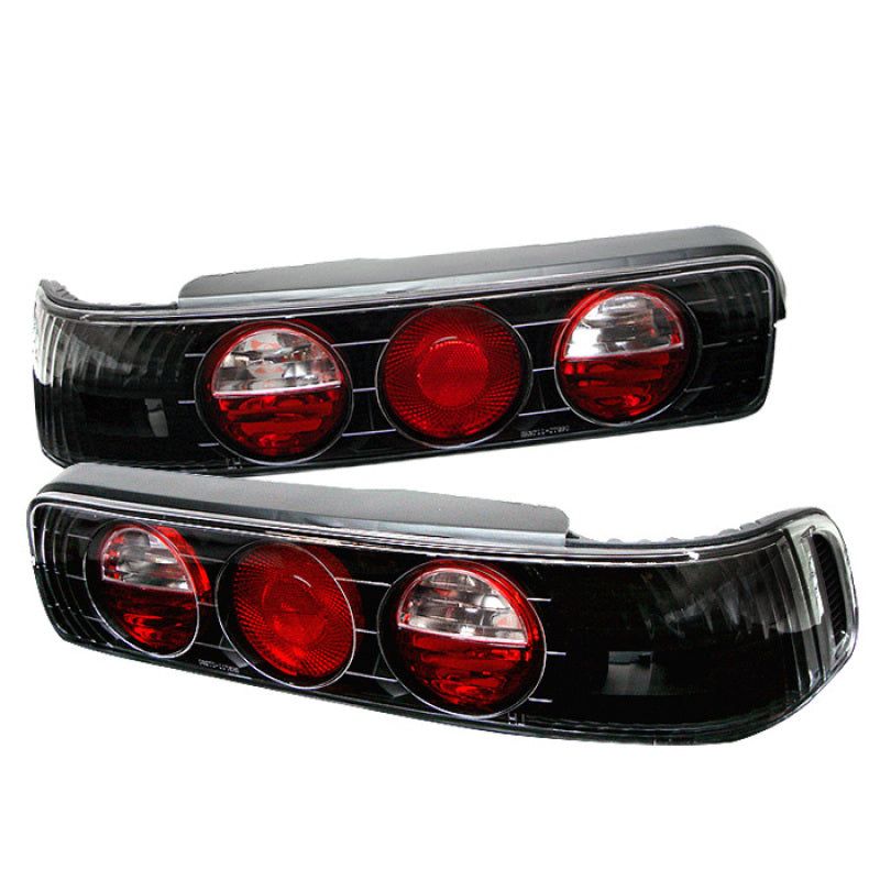 Spyder Acura Integra 90-93 2Dr Euro Style Tail Lights Black ALT-YD-AI90-BK - SMINKpower Performance Parts SPY5000156 SPYDER