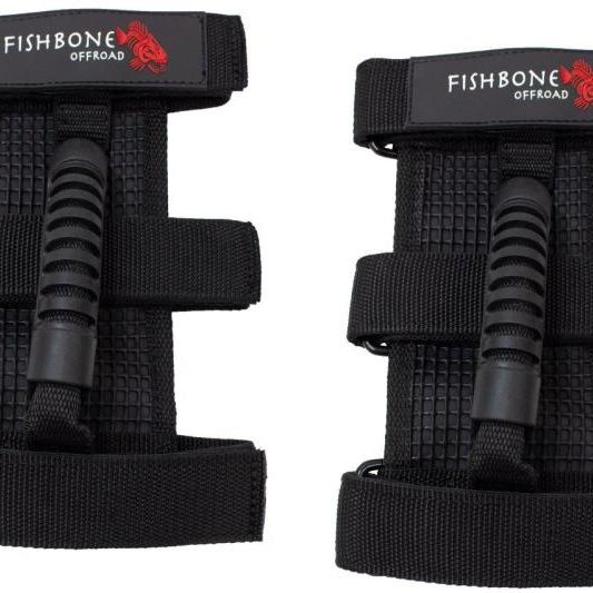 Fishbone Offroad Grab Handles w Three Straps - SMINKpower Performance Parts FBOFB55153 Fishbone Offroad