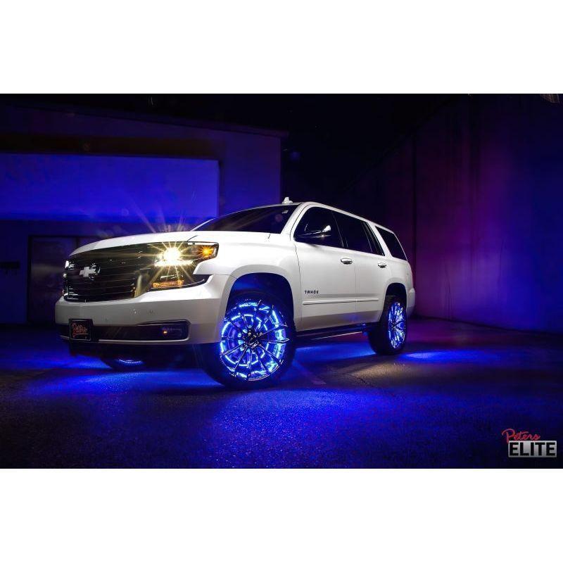 Oracle LED Illuminated Wheel Rings - ColorSHIFT No Remote - ColorSHIFT No Remote - SMINKpower Performance Parts ORL4215-334 ORACLE Lighting