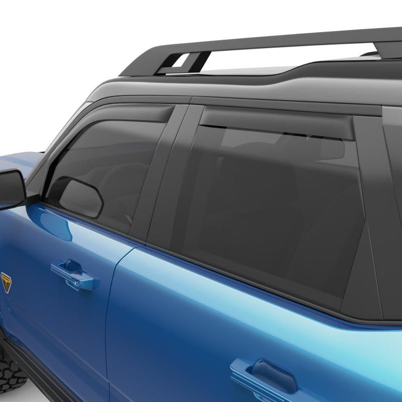 EGR 21-22 Ford Bronco 4 Door In-Channel Window Visors - Matte Black (573565) - SMINKpower Performance Parts EGR573565 EGR