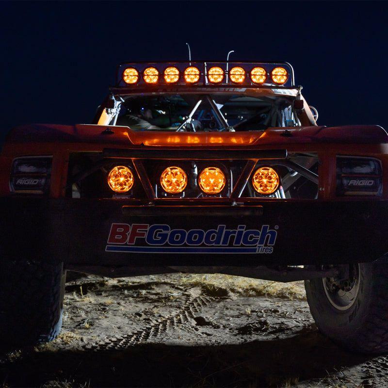 Rigid Industries 360-Series Laser 6in Amber Backlight - SMINKpower Performance Parts RIG36211 Rigid Industries